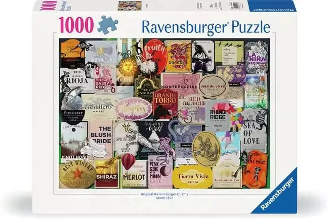 120005476 - RAVENSBURGER 1000PC - WINE LABELS