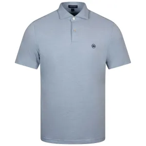 Albatross Cotton Blend Polo Vintage Indigo - AW23