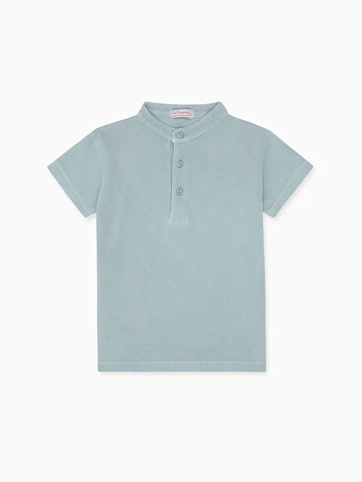 alcon polo shirt