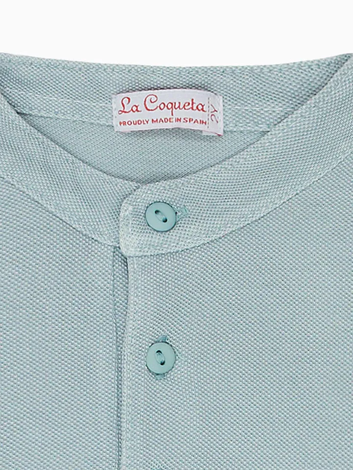 alcon polo shirt