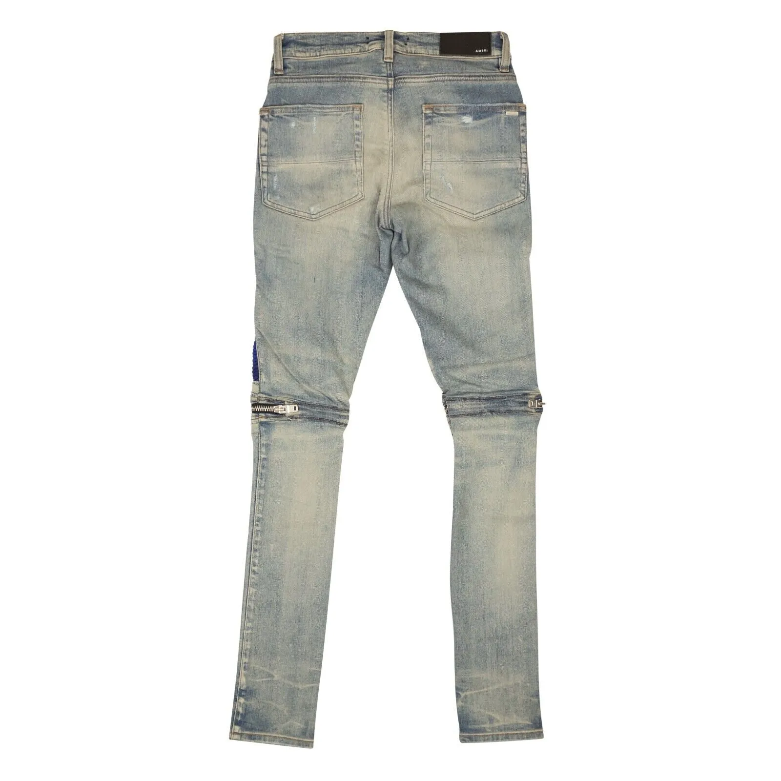 Amiri Clay Indigo Plaid MX2 Jeans