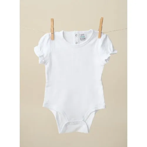 Applique Circle with Name/Monogram Baby Bodysuit