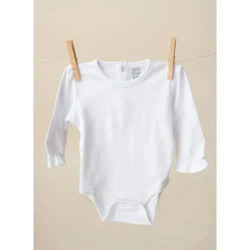 Applique Circle with Name/Monogram Baby Bodysuit