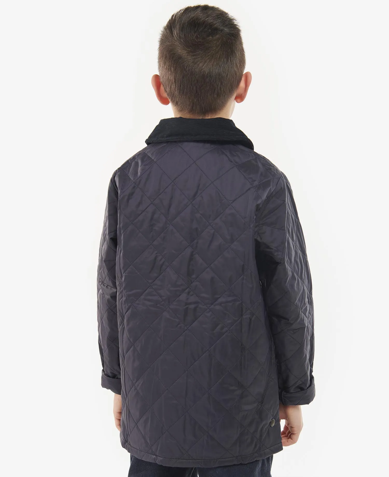 Barbour Boys Liddesdale Quilted Jacket Navy CQU0047 NY95