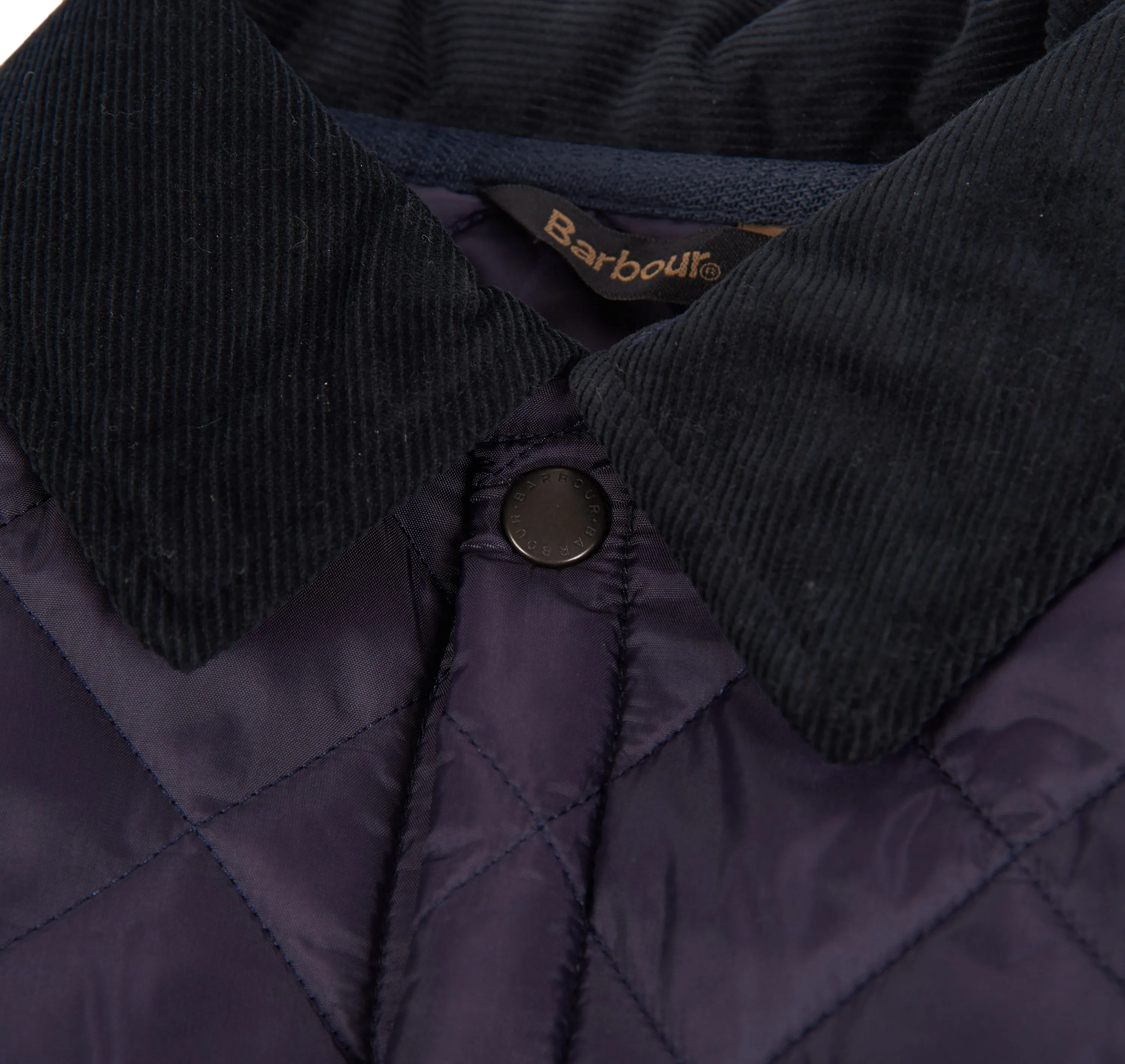 Barbour Boys Liddesdale Quilted Jacket Navy CQU0047 NY95