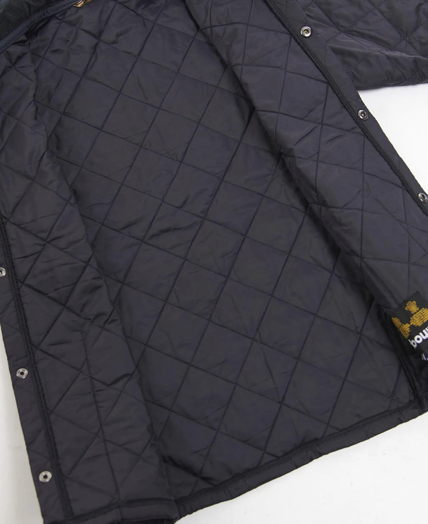 Barbour Boys Liddesdale Quilted Jacket Navy CQU0047 NY95