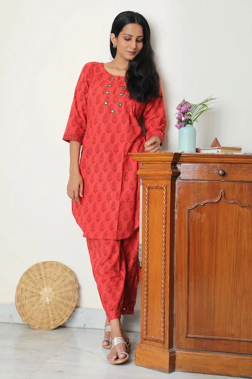 Bebaak Amruta Bagh Printed Tunic Set
