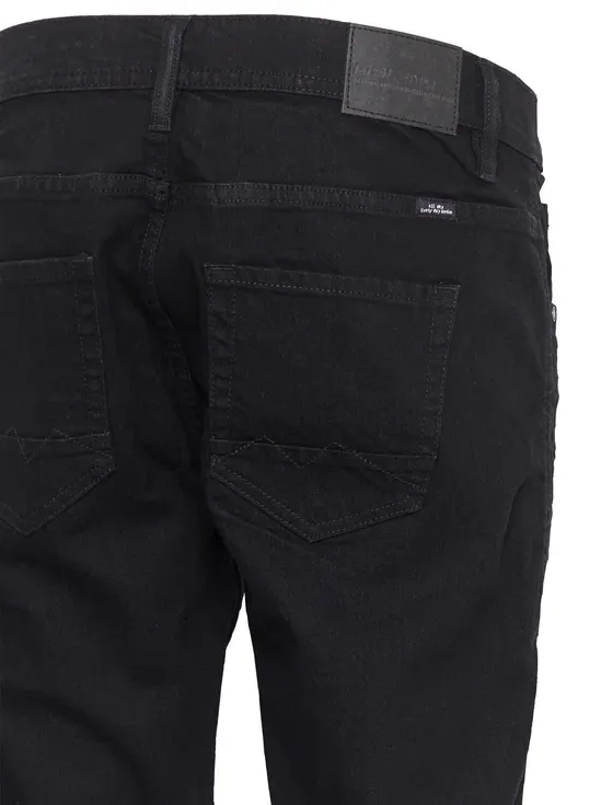 Blend Pantalone jeans da uomo con gambe strette Twister 20715705 200297 nero