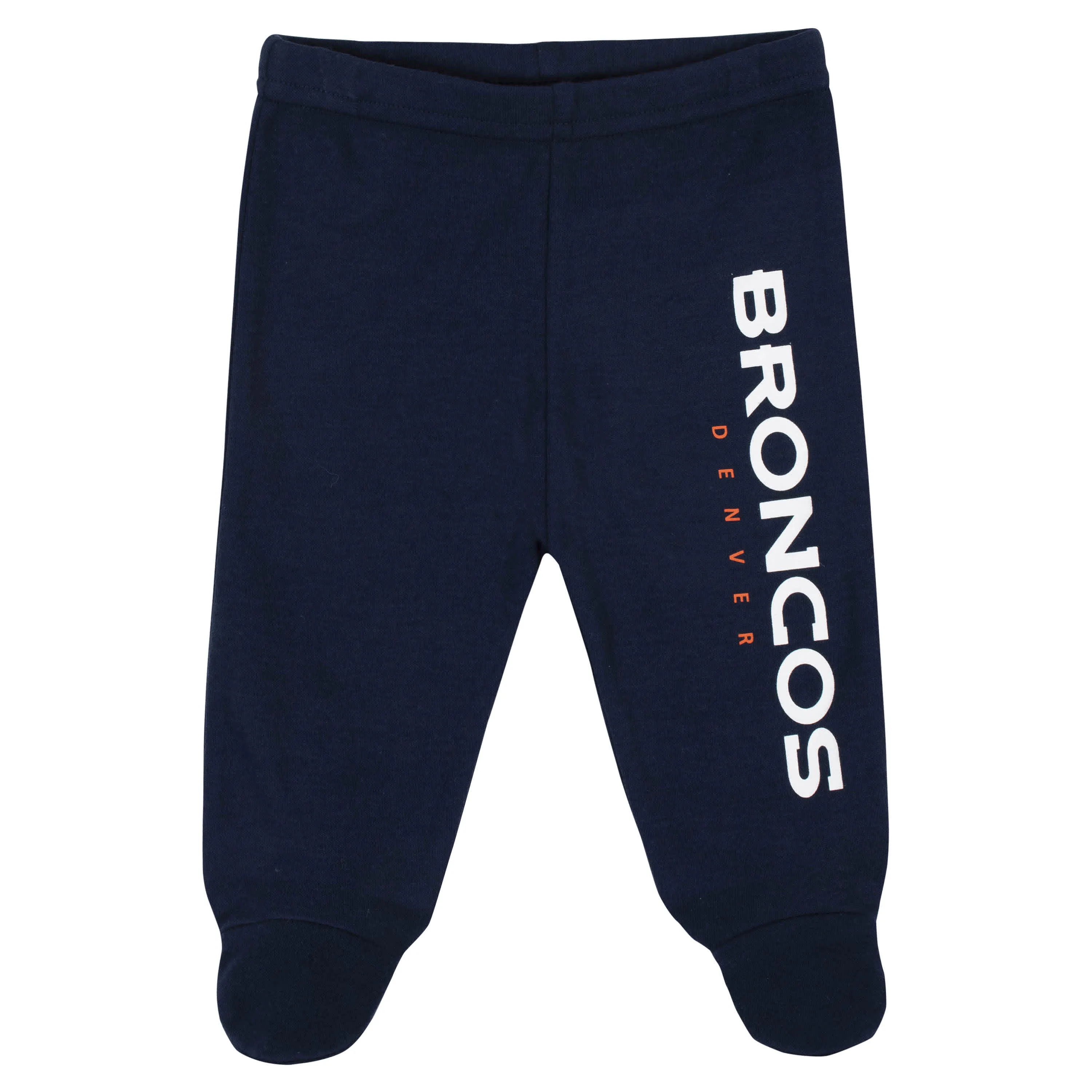 Broncos Baby Boys 3-Piece Bodysuit, Pant, and Cap Set