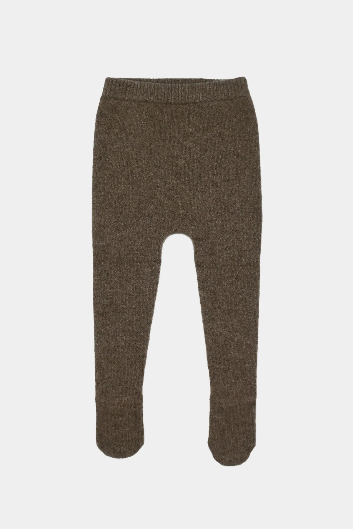 Brown Cashmere Baby Tights