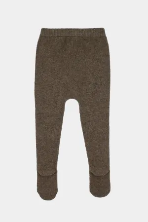 Brown Cashmere Baby Tights