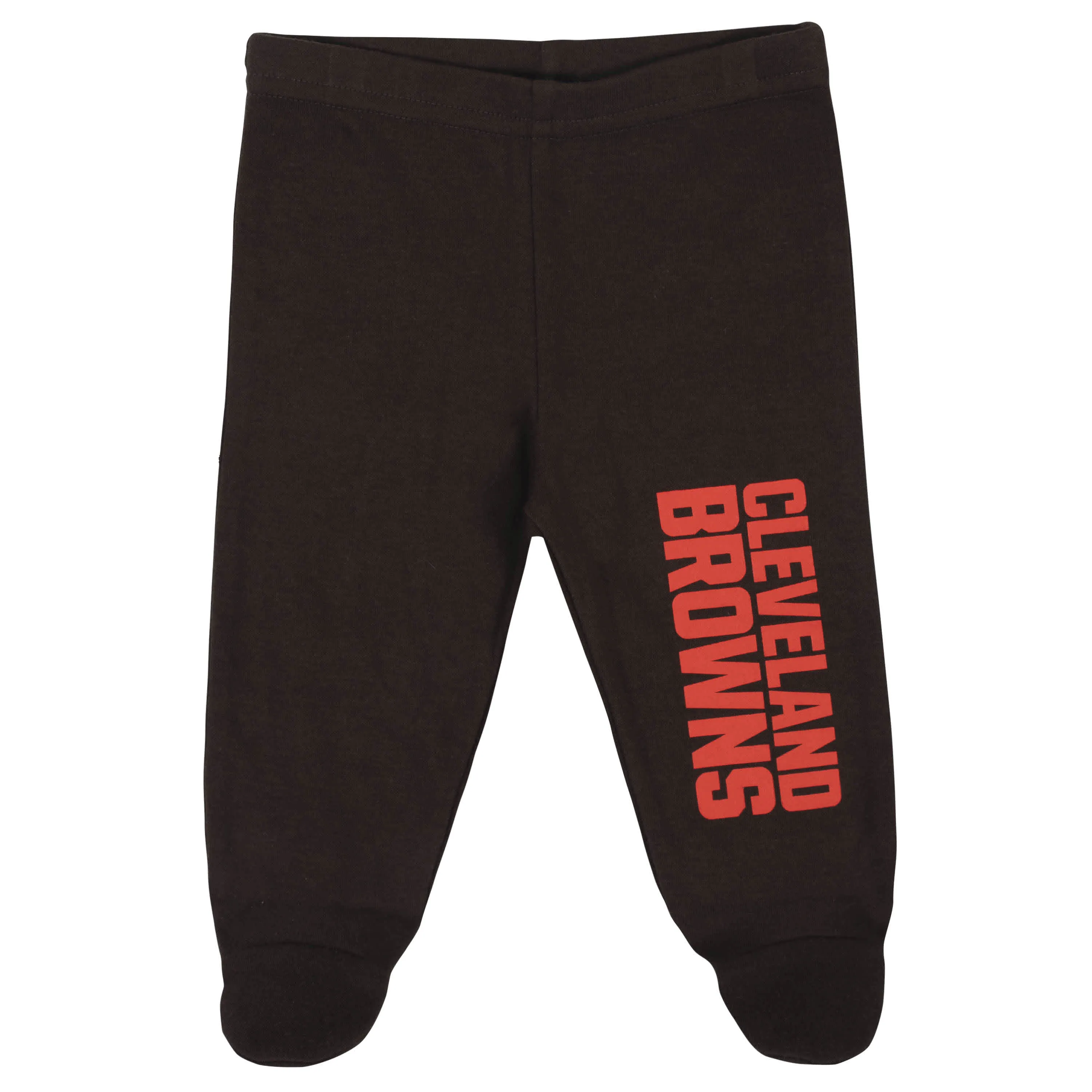 Browns Baby Boys 3-Piece Bodysuit, Pant, and Cap Set