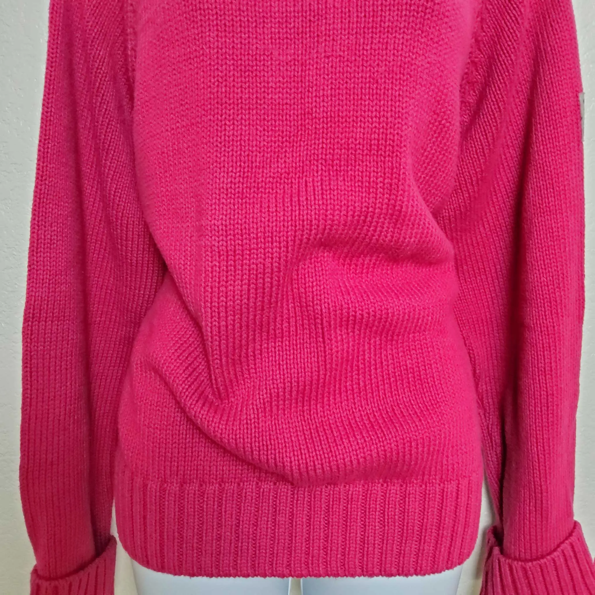 Calvin Klein Jeans Pink Turtleneck Sweater, Women's Extra Large