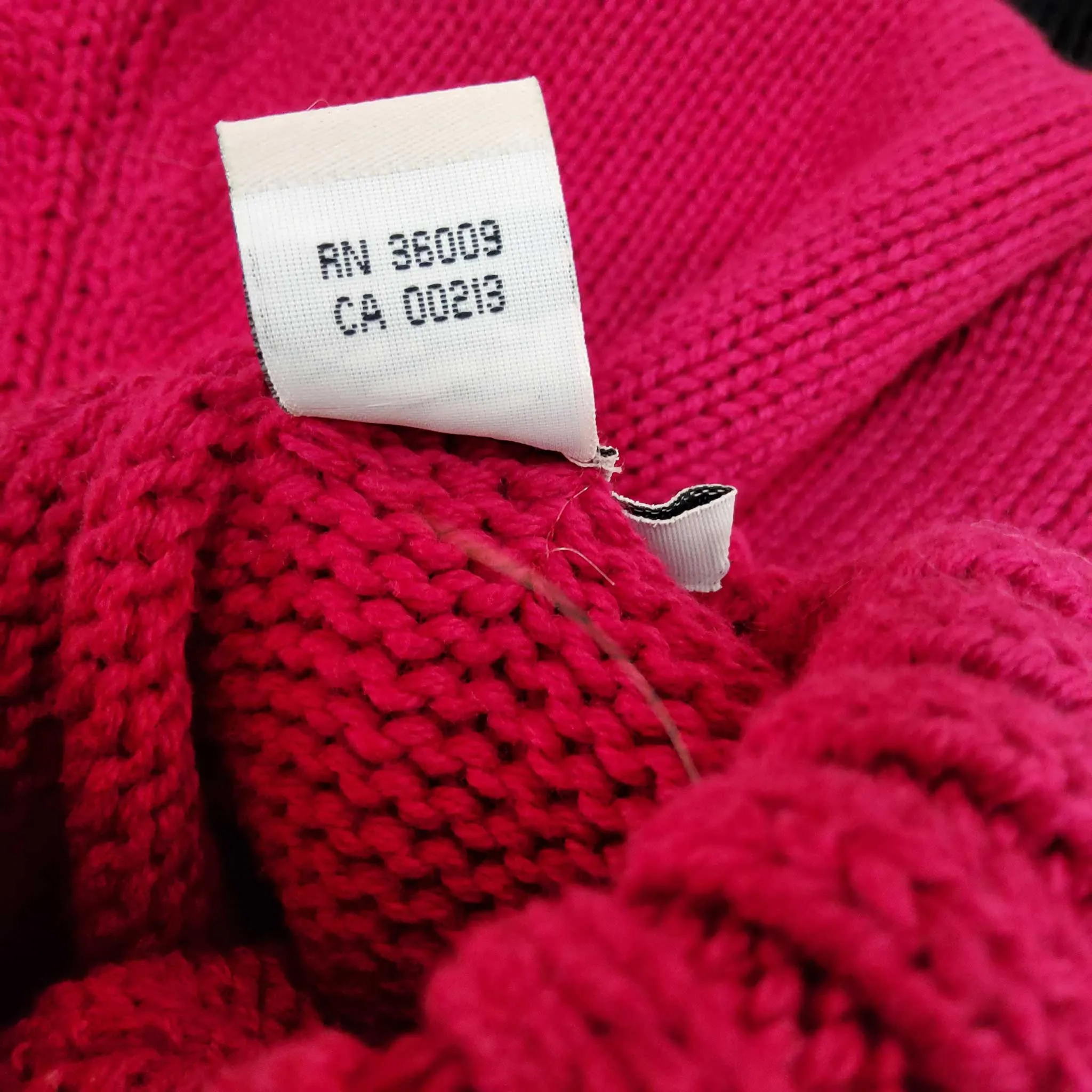 Calvin Klein Jeans Pink Turtleneck Sweater, Women's Extra Large