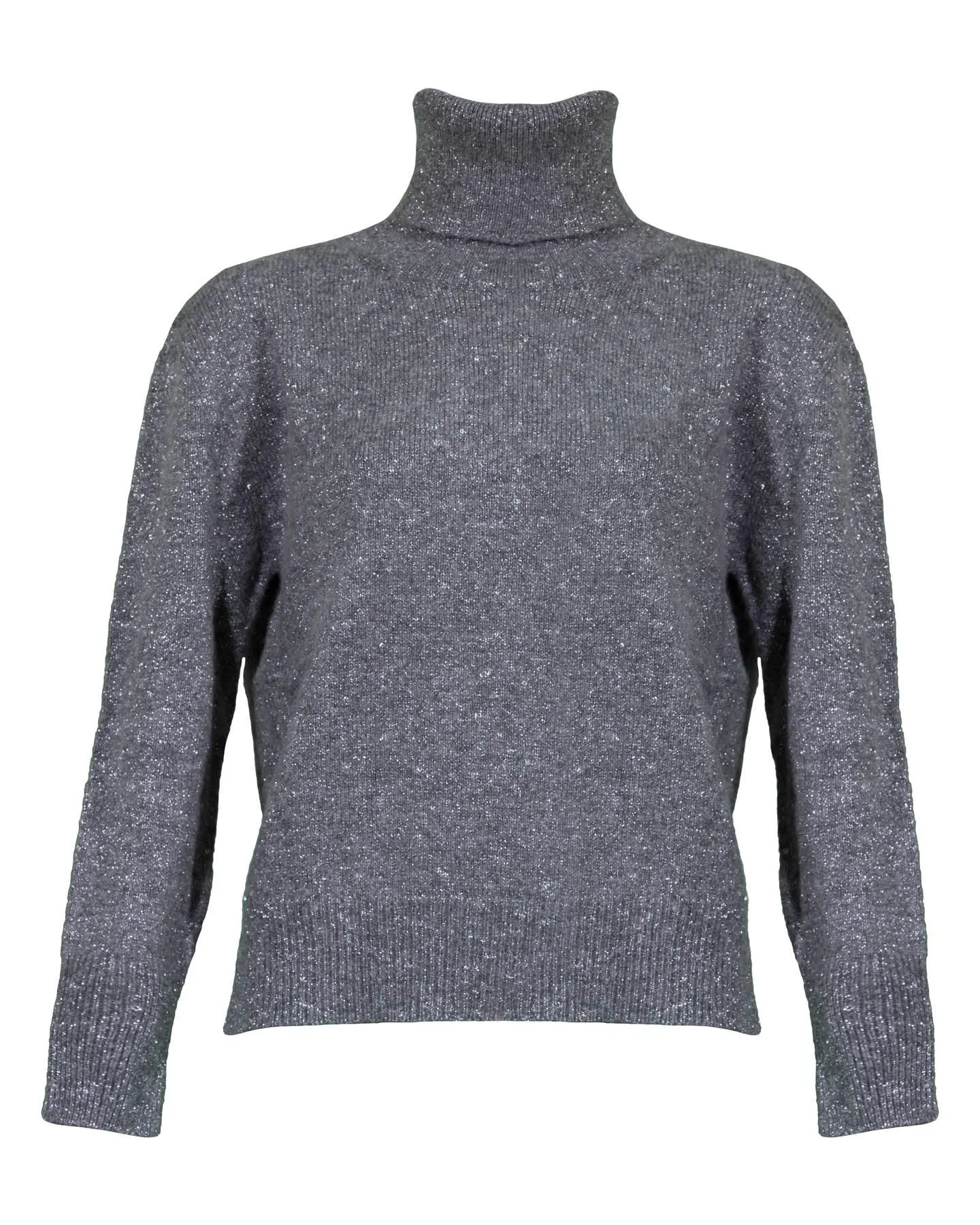Cashmere Speckled Look Turtleneck