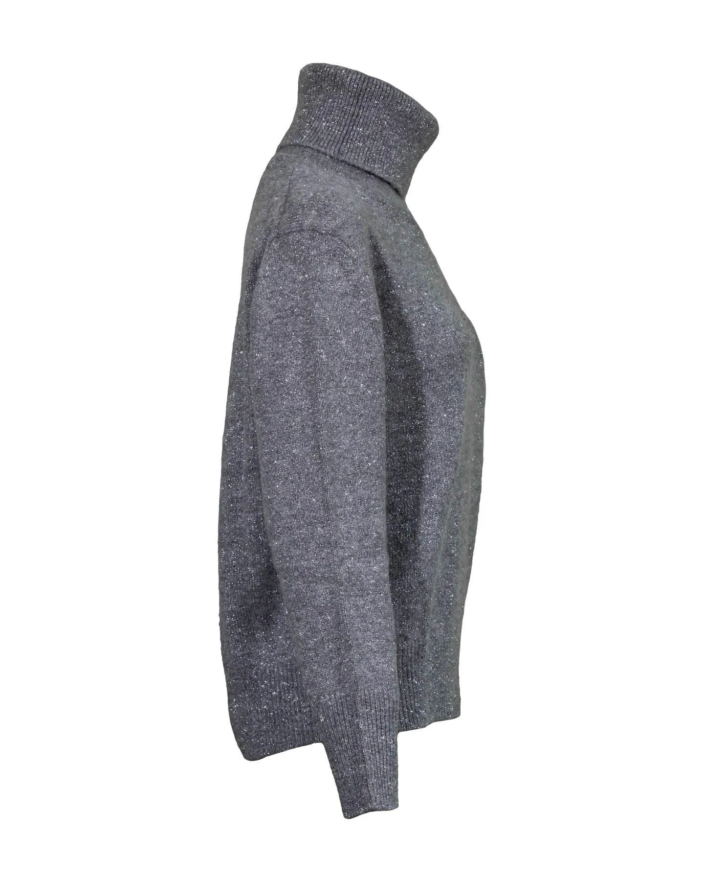 Cashmere Speckled Look Turtleneck
