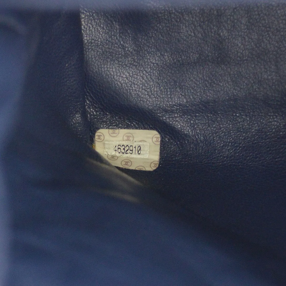 CHANEL 1996-1997 Denim Quilted Kelly 30 90049