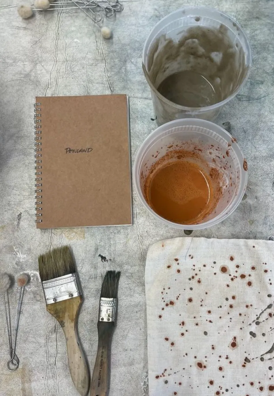 Clay Resist   Natural Indigo Dyeing Online Class