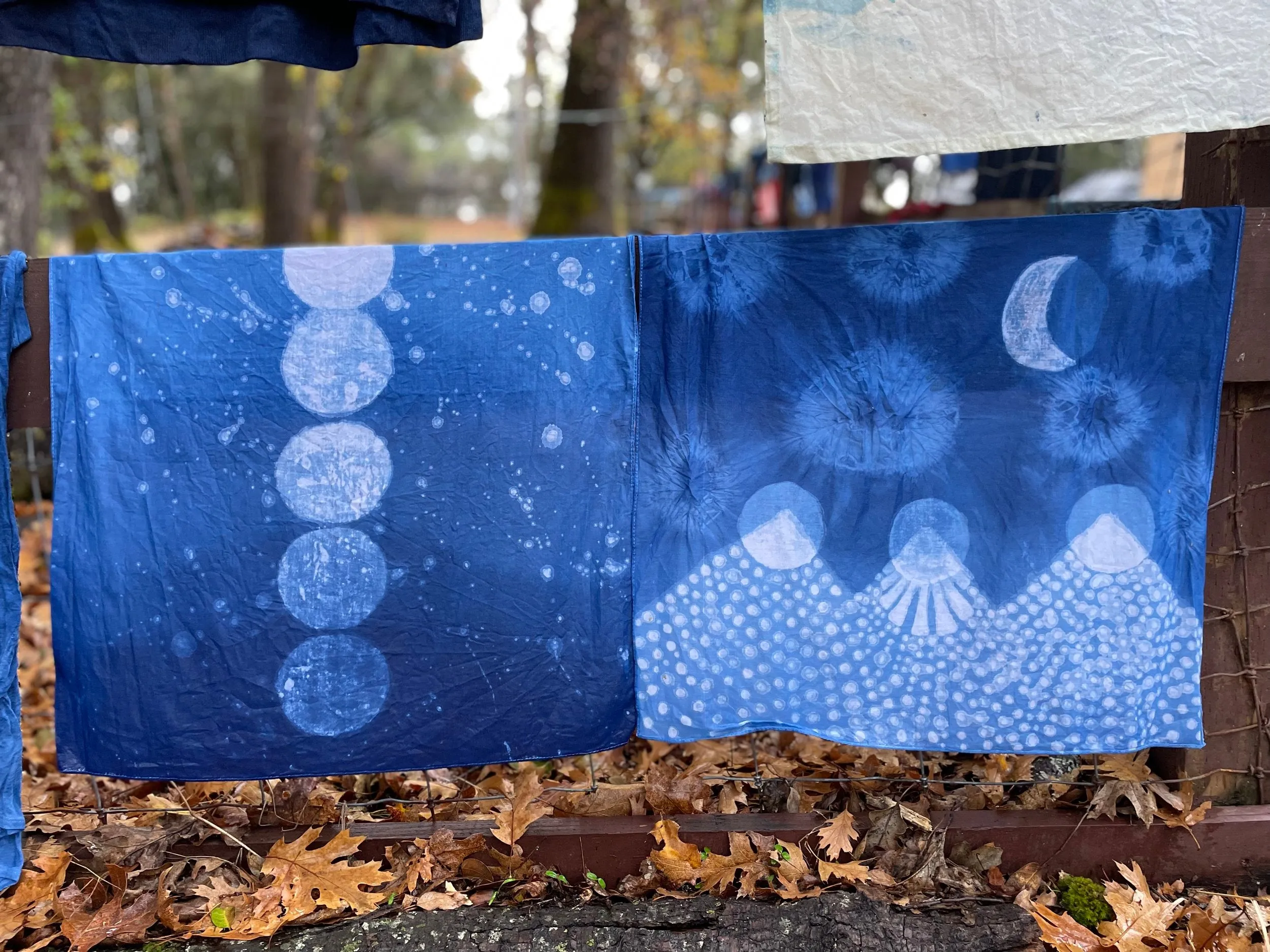 Clay Resist   Natural Indigo Dyeing Online Class