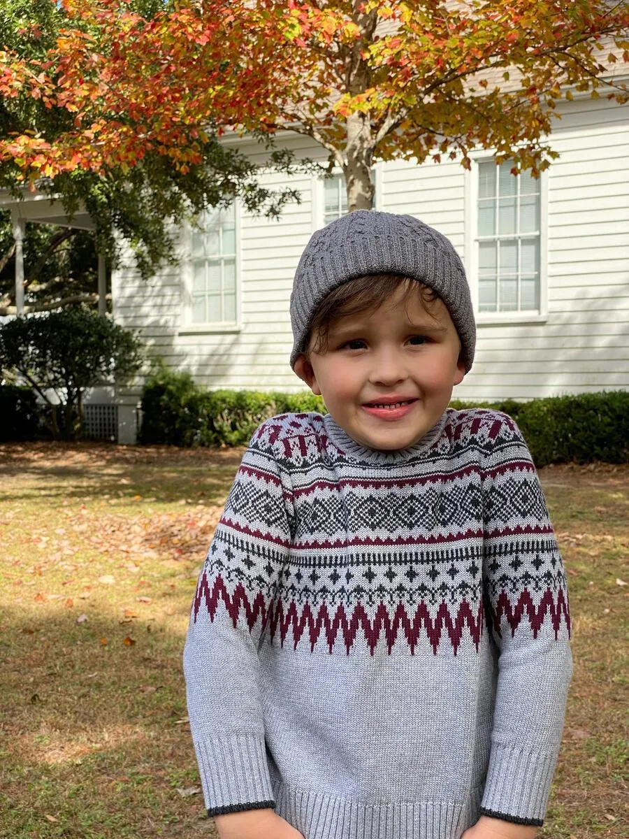 Cotton Beanie | Arcadia Dark Grey | Me and Henry
