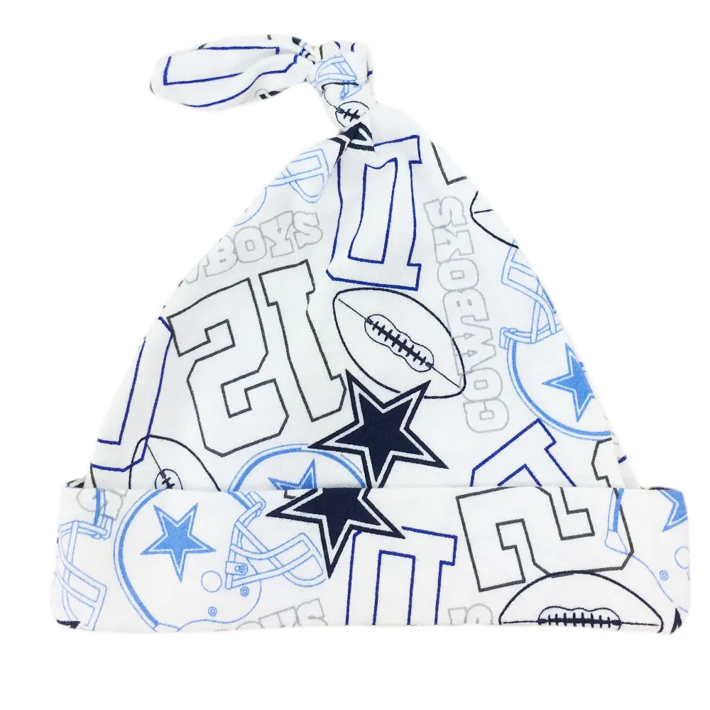 Cowboys Kiddo Bodysuit, Cap & Bib Set