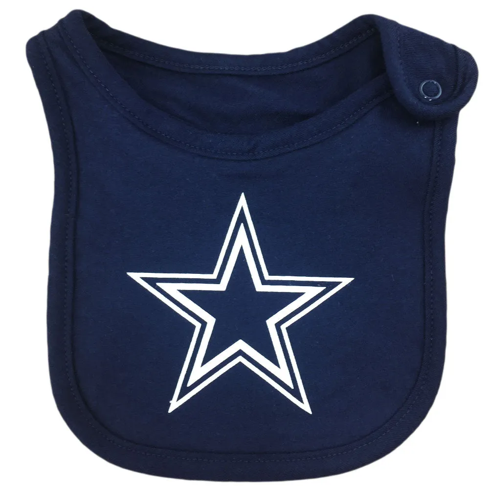 Cowboys Kiddo Bodysuit, Cap & Bib Set