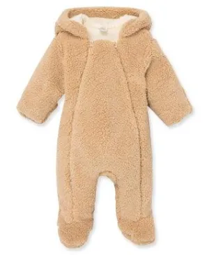 Faux Fur Pram  | Fuzzy Bear  | Little Me