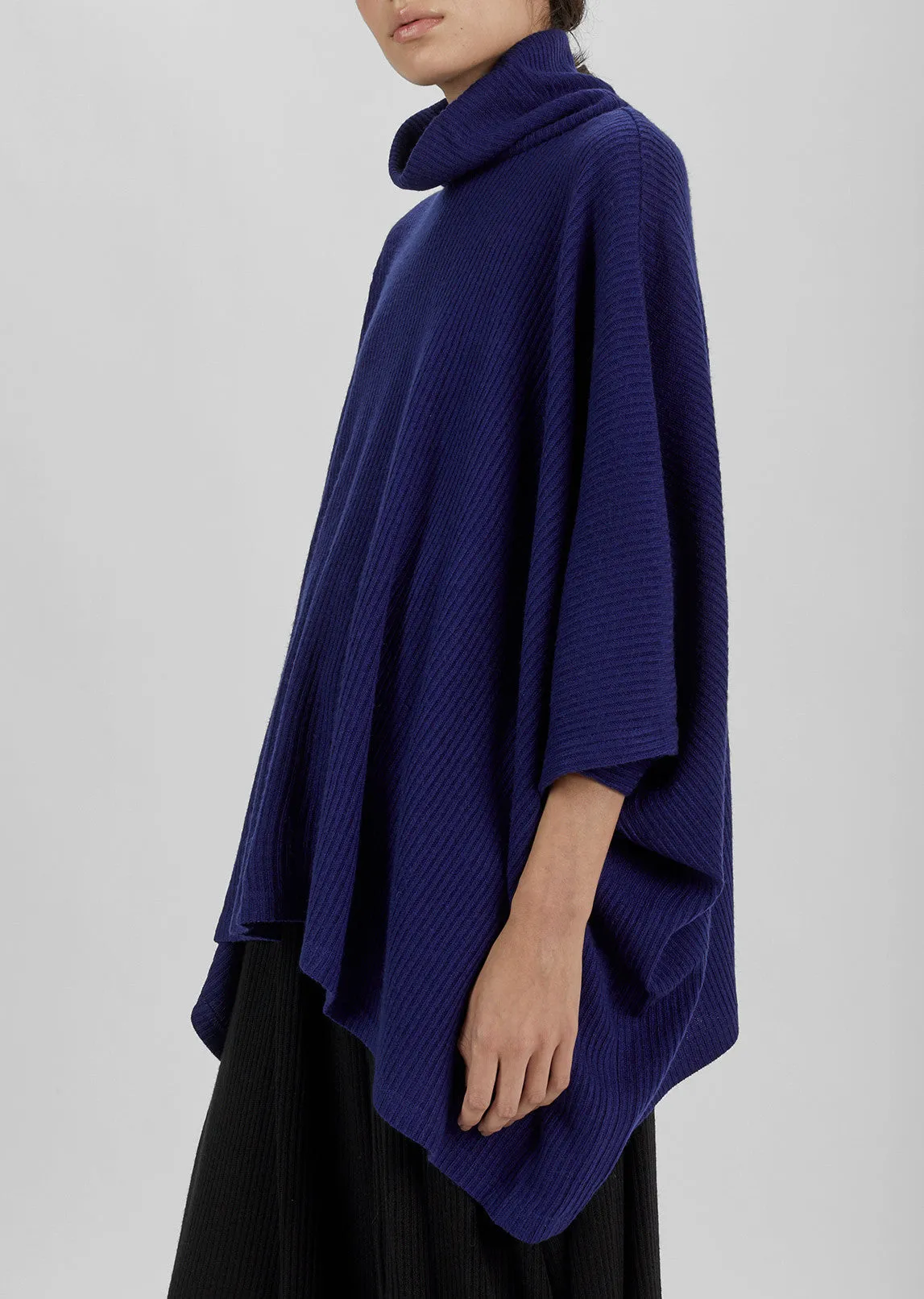 Flared Turtleneck Sweater