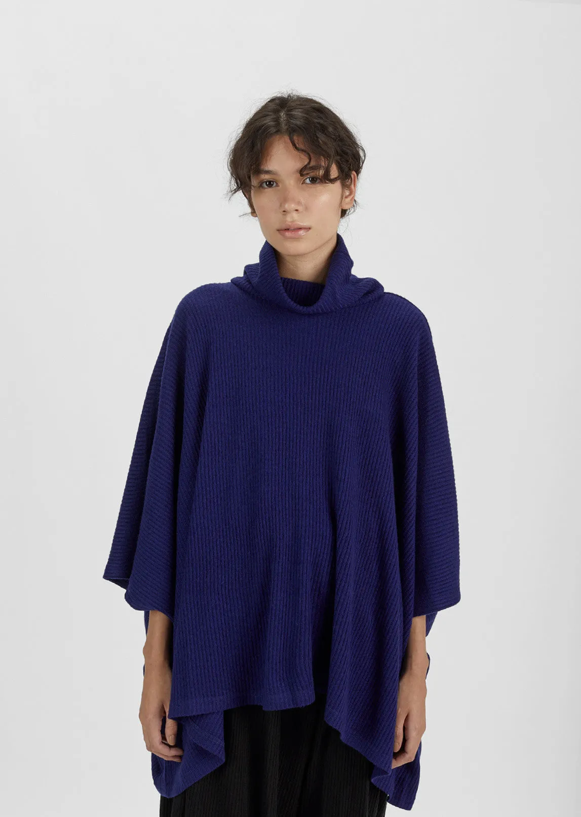 Flared Turtleneck Sweater
