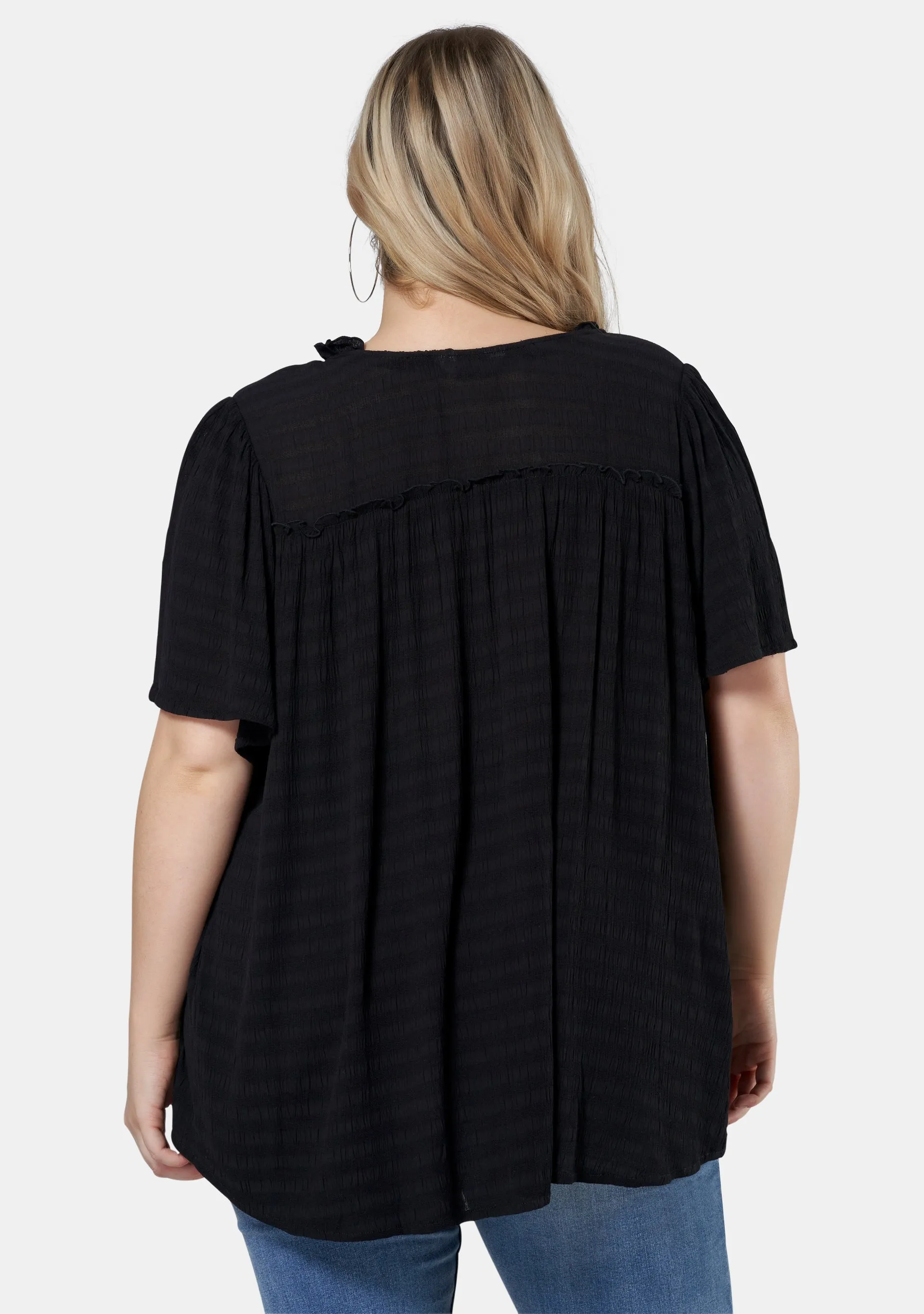 Frances Flutter Sleeve Top