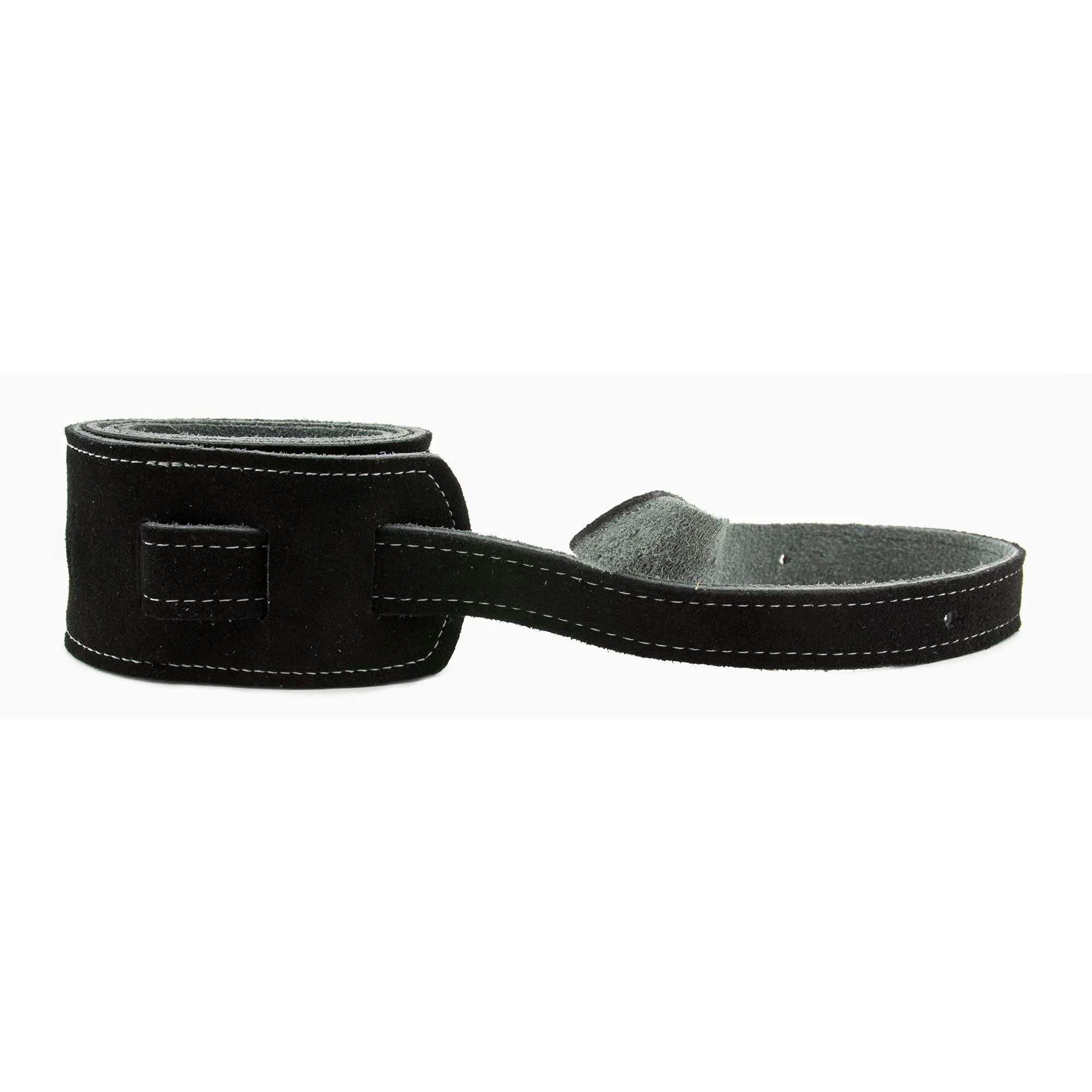 Franklin Strap Original Suede Straps 2.5” Black/Silver
