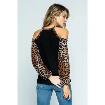 Gabby's Cold Shoulder Top