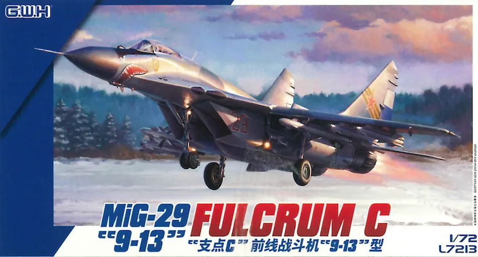 Great Wall Hobby L7213 1/72 Mig-29 Fulcrum C 9-13 kit