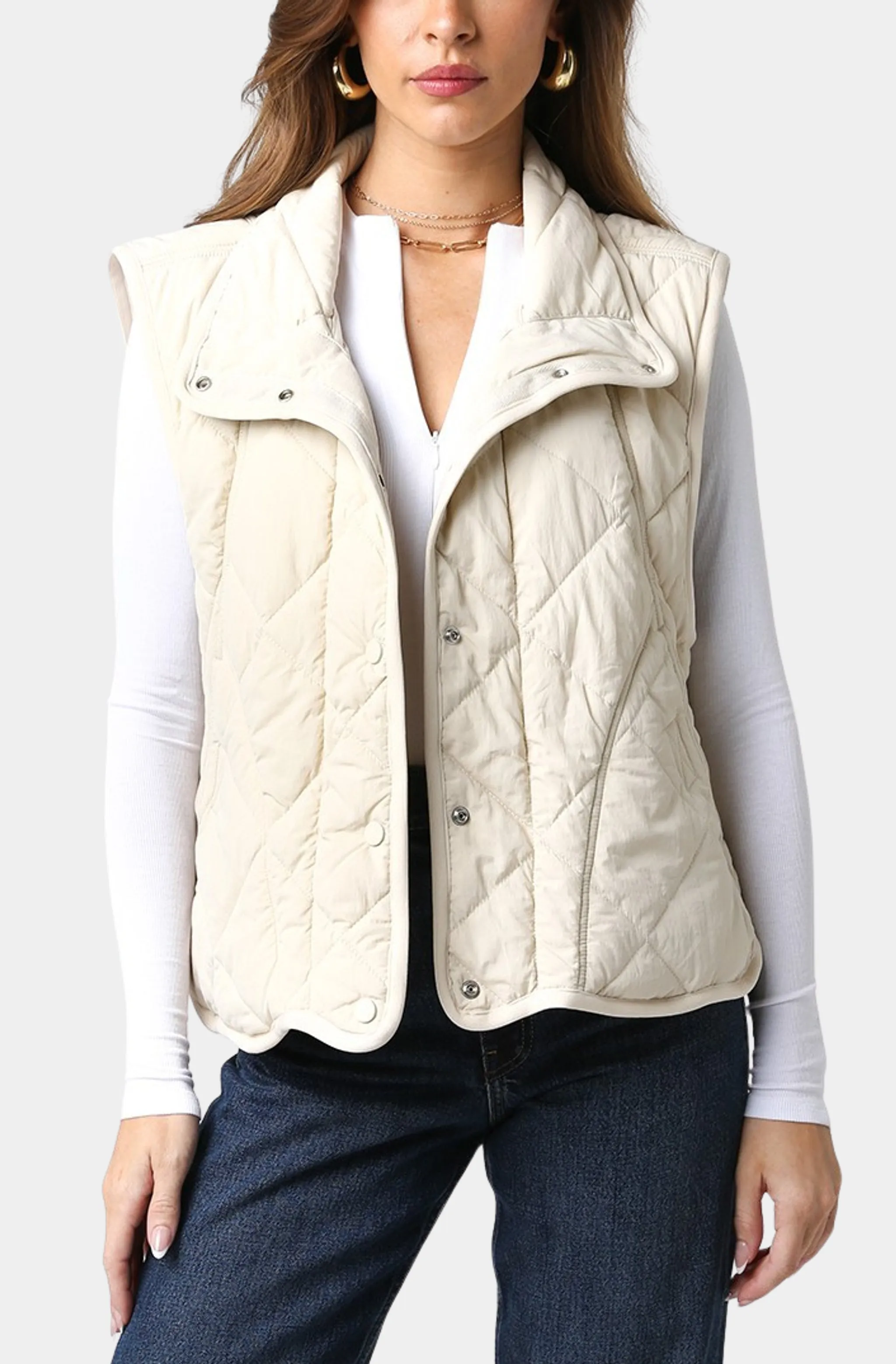 Gwen Quilted Vest