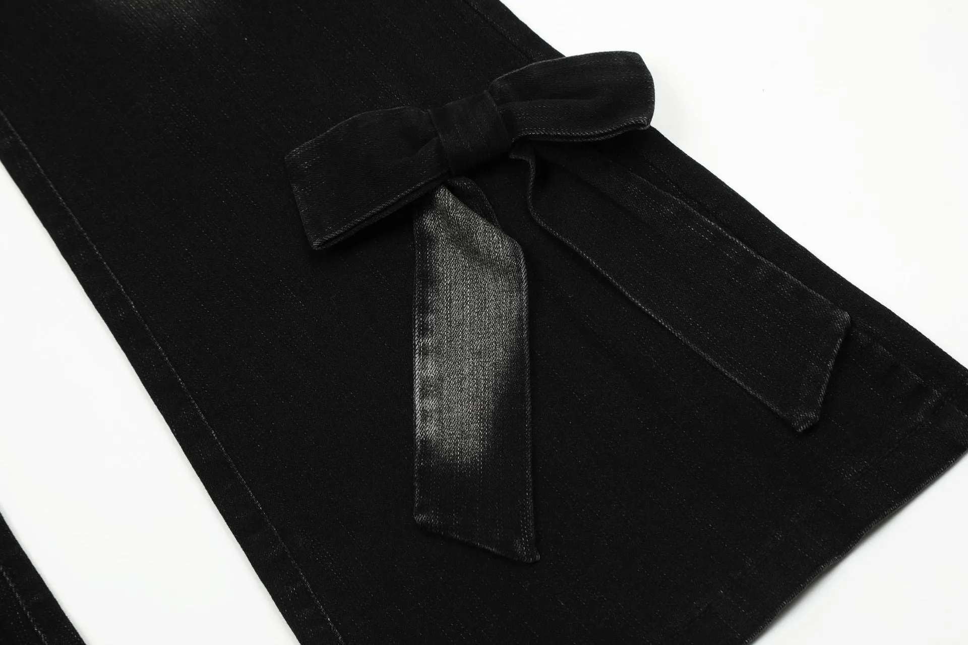 Halloy™ Retro Cute Bow Jeans