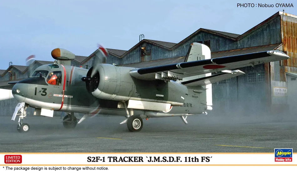 Hasegawa 02472 1/72 S2F-1 Tracker "J.M.S.D.F. 11th FS" Limited Edition kit