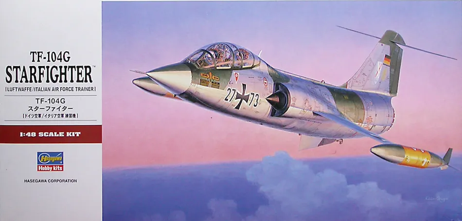 Hasegawa 07240 1/48 TF-104G Starfighter kit