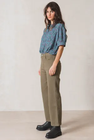 Indi & Cold Nico Twill Wide Leg Pant