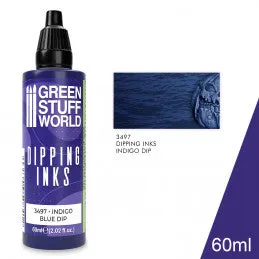 Indigo Blue Dipping Ink 60ml - Green Stuff World Shade
