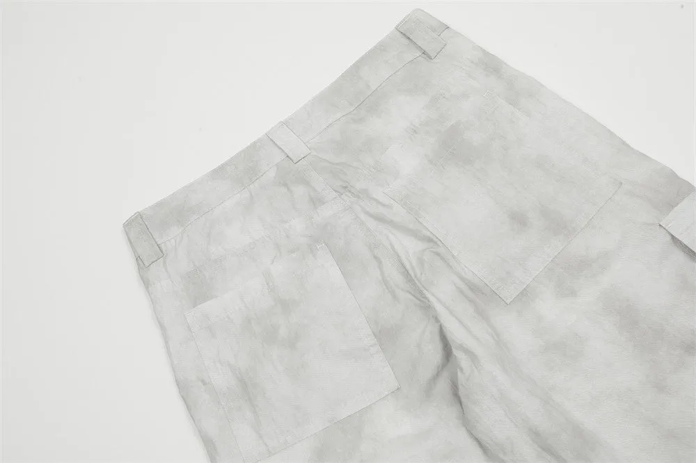 Inkjet Casual Wide-leg Pants For Men
