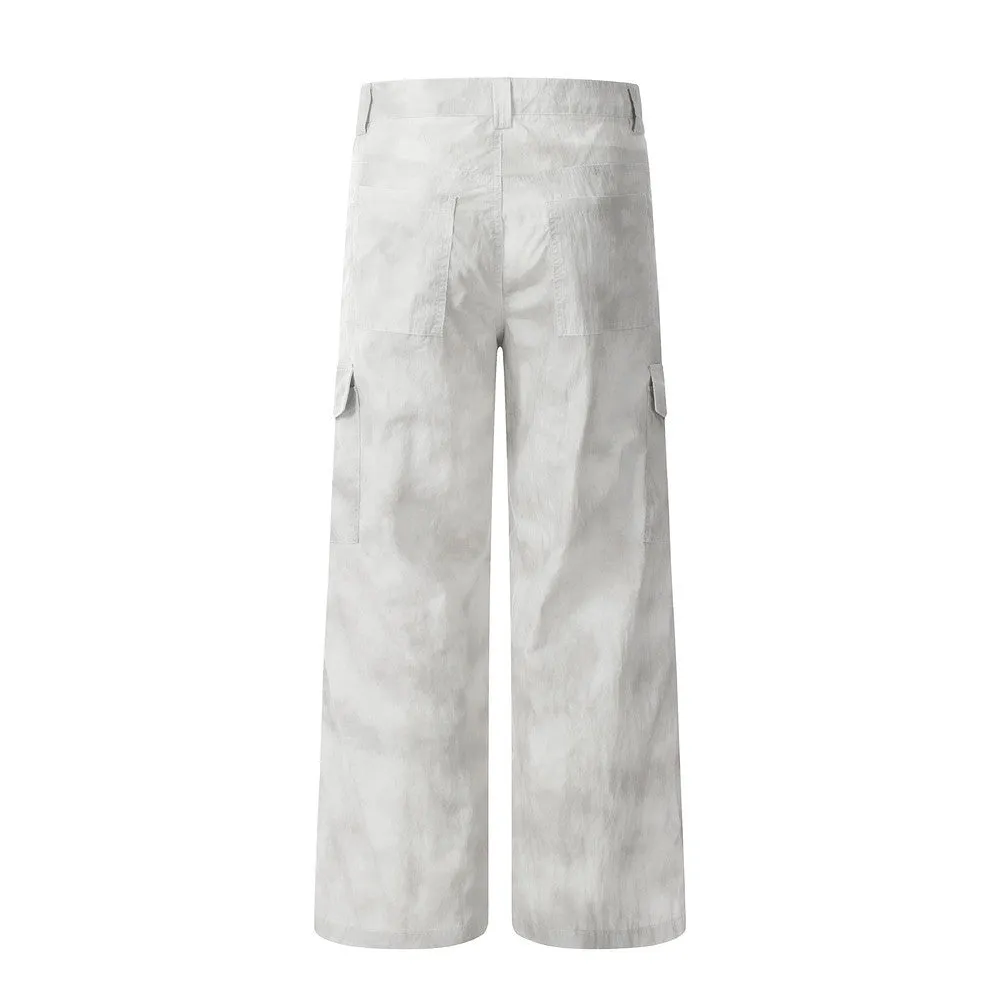 Inkjet Casual Wide-leg Pants For Men