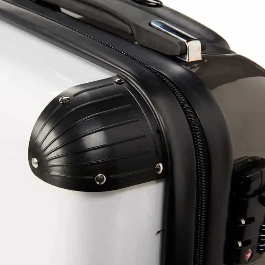 Jaggy Thistles Suitcases - indigo