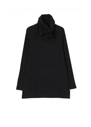 JERSEY TURTLE NECK LONG SLEEVE