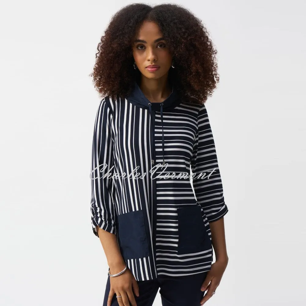 Joseph Ribkoff Striped Tunic Top - Style 251126