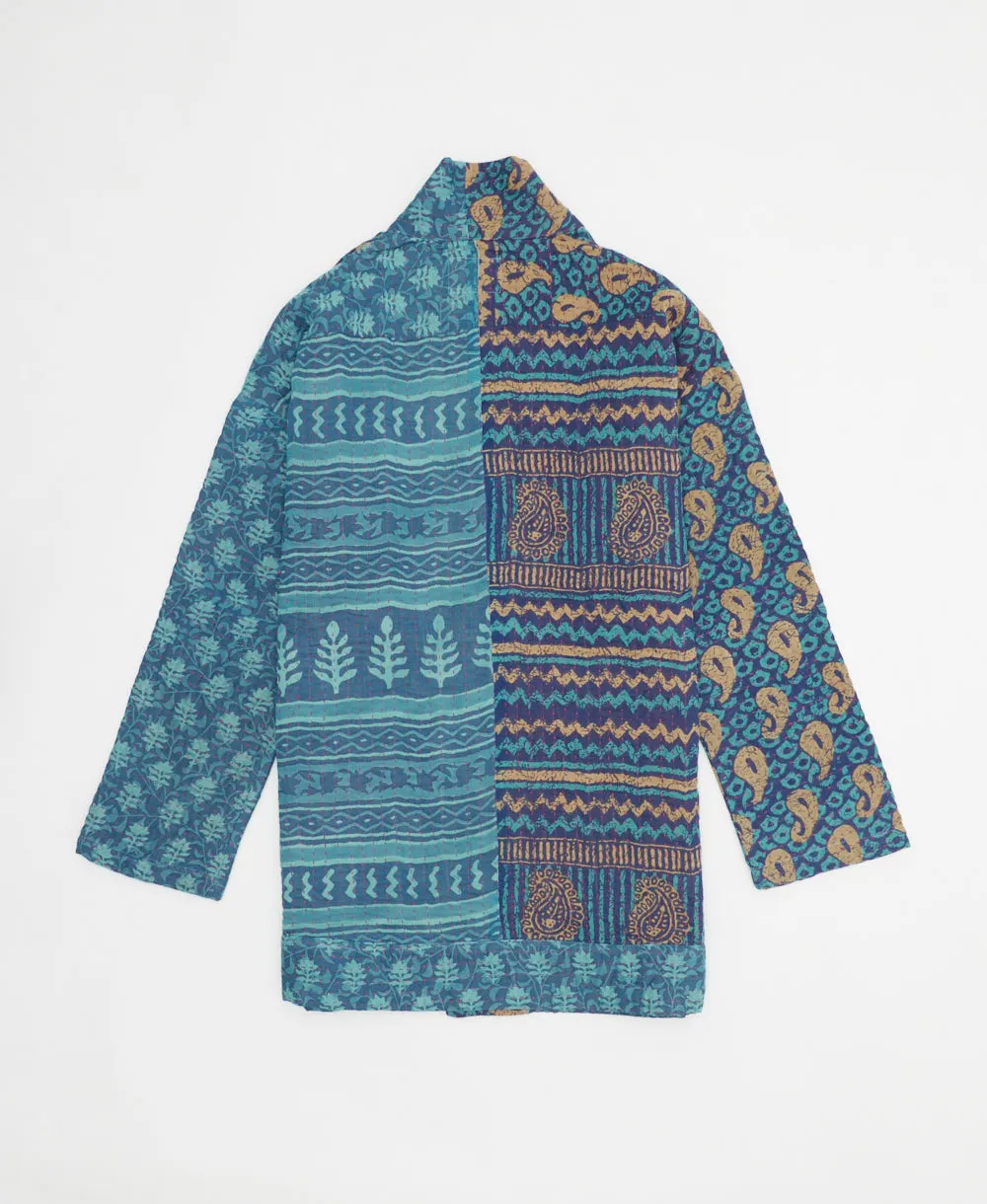 Kantha Quilted Jacket - No. 240513 - Small