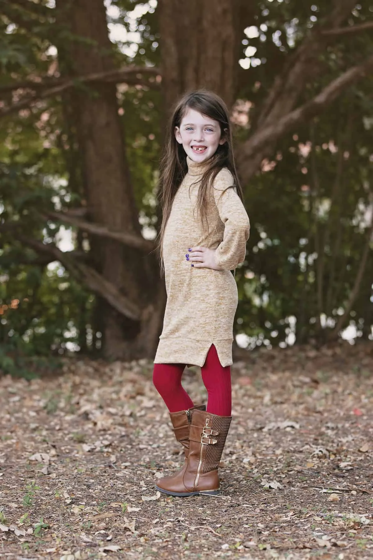 Kids Arlo Turtleneck Top & Dress