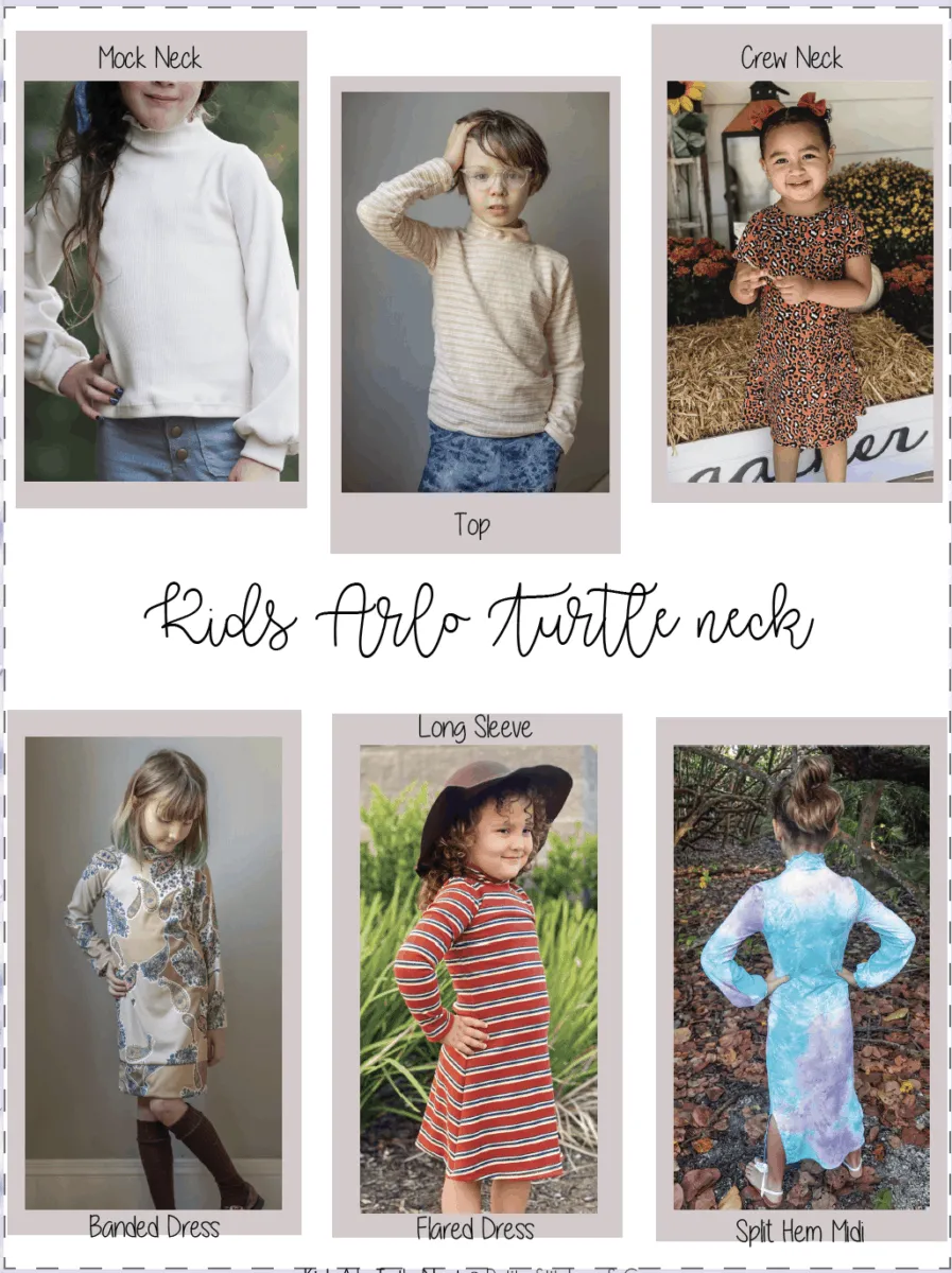 Kids Arlo Turtleneck Top & Dress