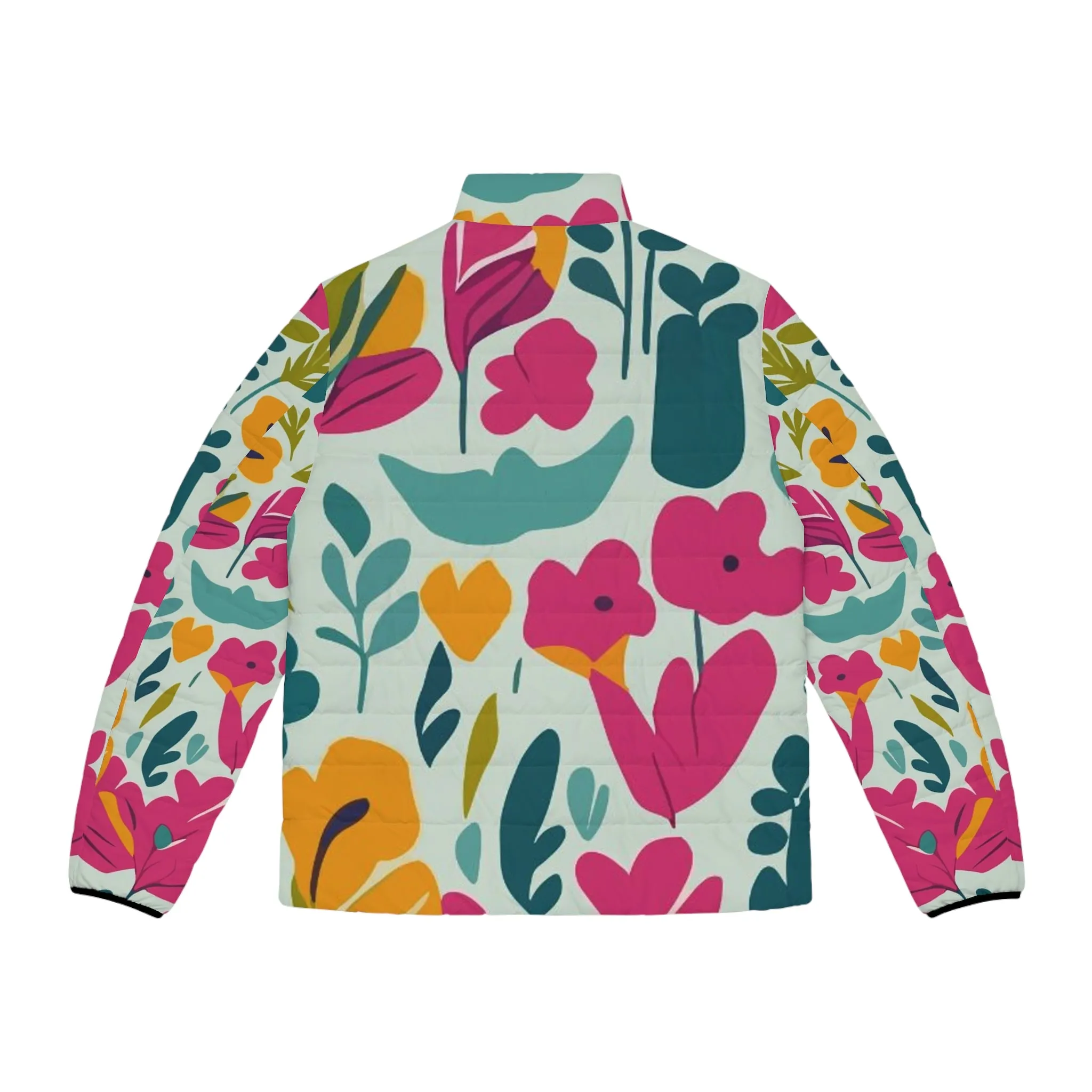 Light flowers - Men's Puffer Jacket