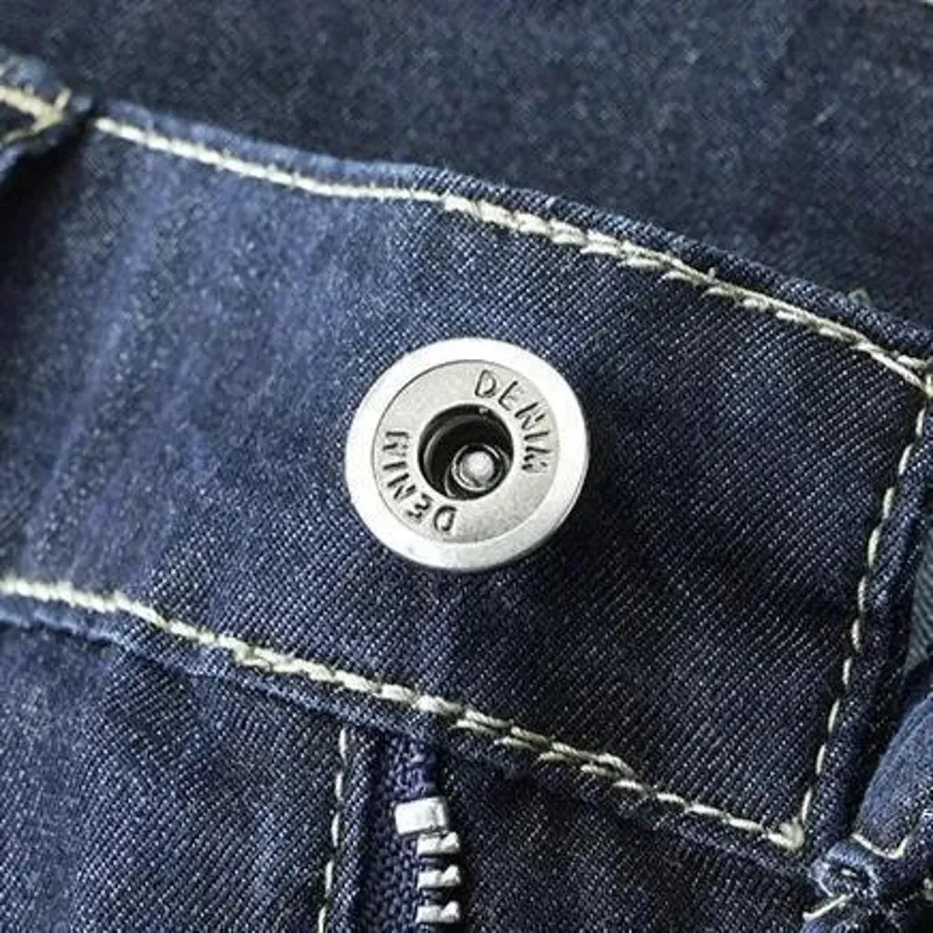 Light-wash stonewashed jeans
 for men
