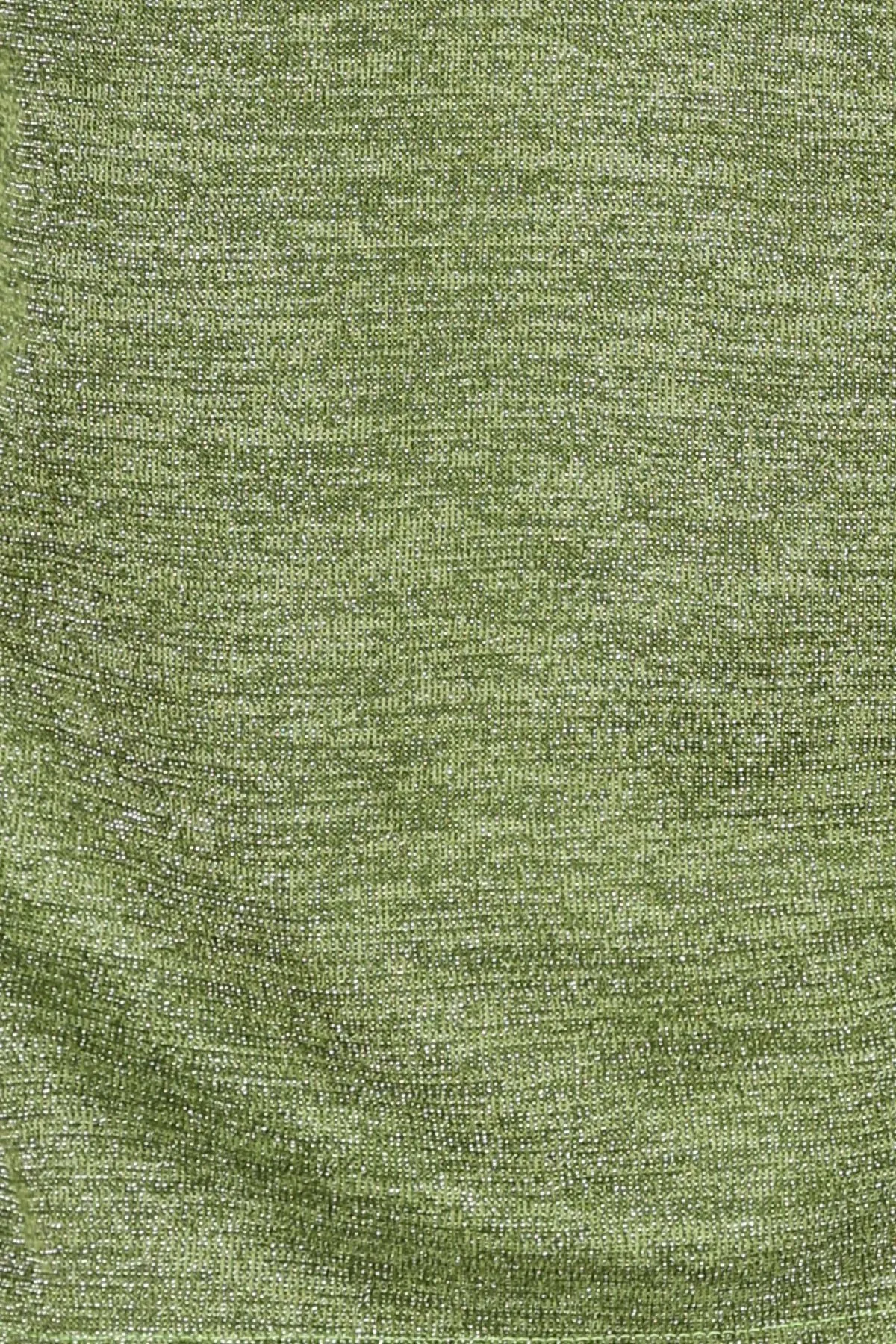 Lucy Lurex Top Green in Metallic Polyester